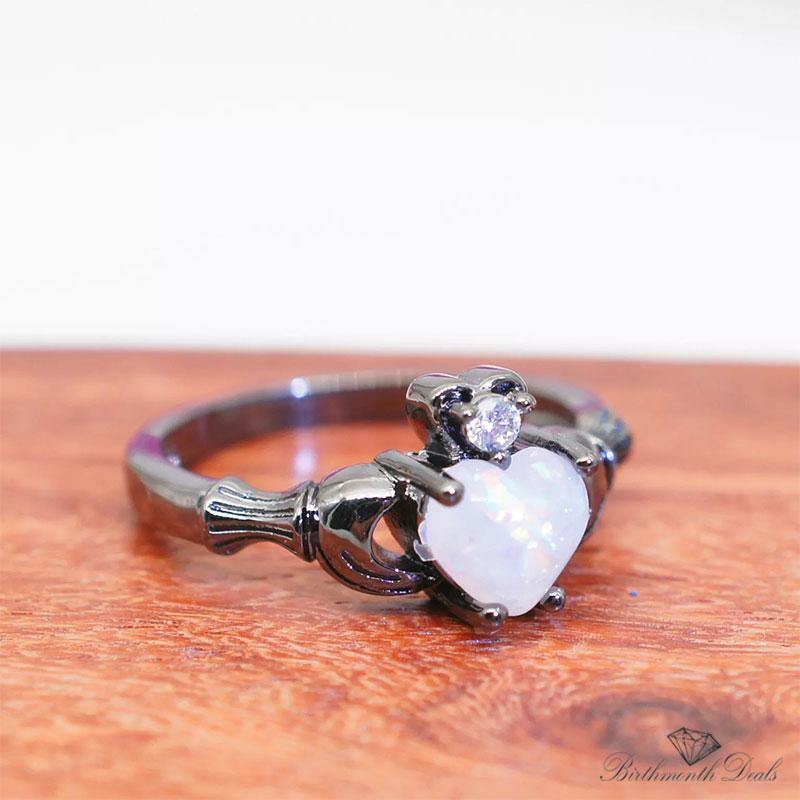 October Opal Birthstone Ring - Birthmonth Deals