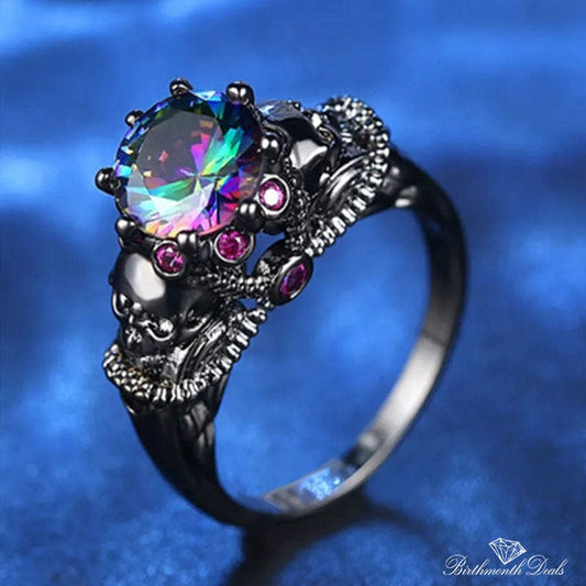 October Opal Birthstone Ring - Birthmonth Deals