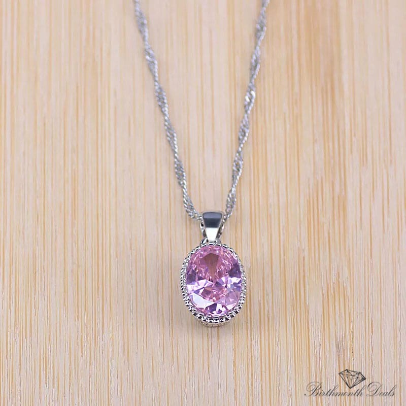 October Pink Tourmaline Birthstone Jewelry Set - Birthmonth Deals