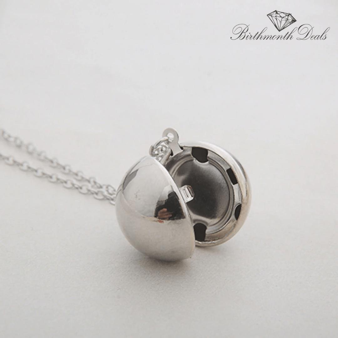 Openable Ball Necklace - Birthmonth Deals