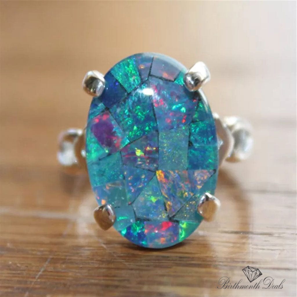 December Zircon Birthstone Ring - Birthmonth Deals