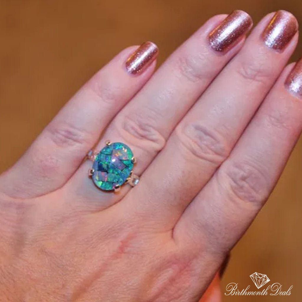 December Zircon Birthstone Ring - Birthmonth Deals