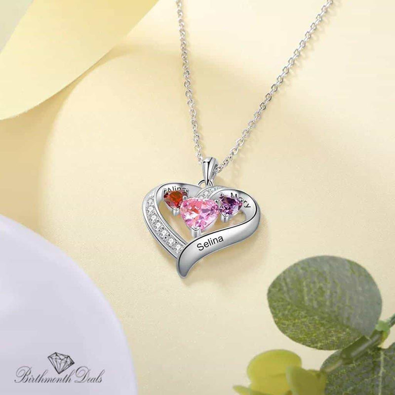 Personalized Birthstone Necklace - Birthmonth Deals
