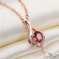 January Garnet Birthstone Necklace - Birthmonth Deals