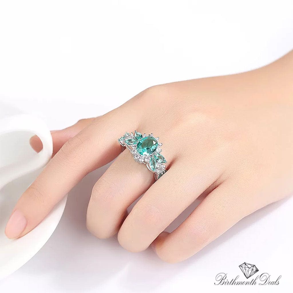 May Emerald Birthstone Ring - Birthmonth Deals