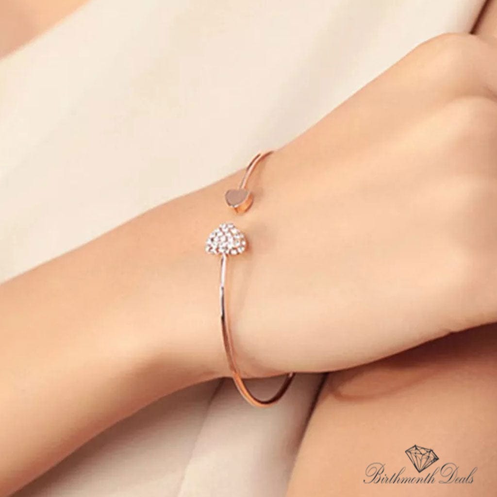 April Diamond Birthstone Bracelet - Birthmonth Deals