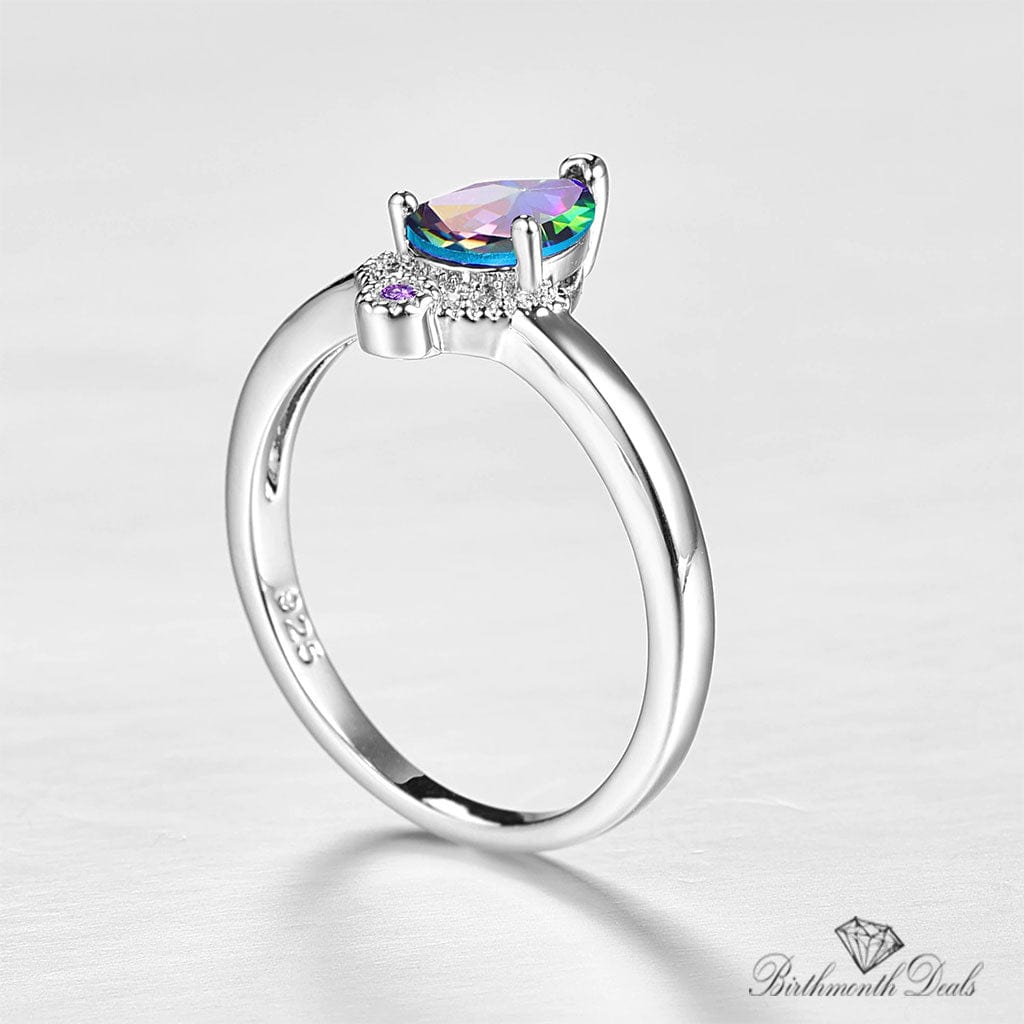 June Alexandrite Birthstone Ring - Birthmonth Deals