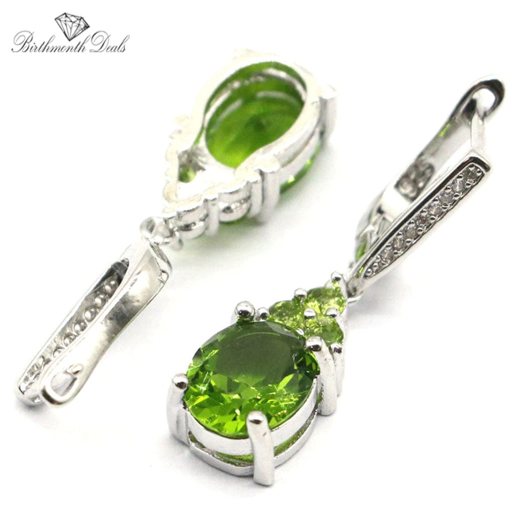 August Peridot Earrings - Birthmonth Deals