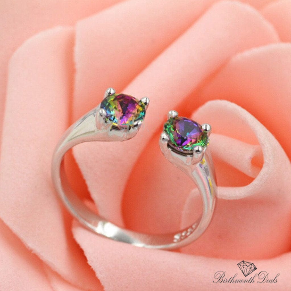 June Alexandrite Birthstone Ring - Birthmonth Deals