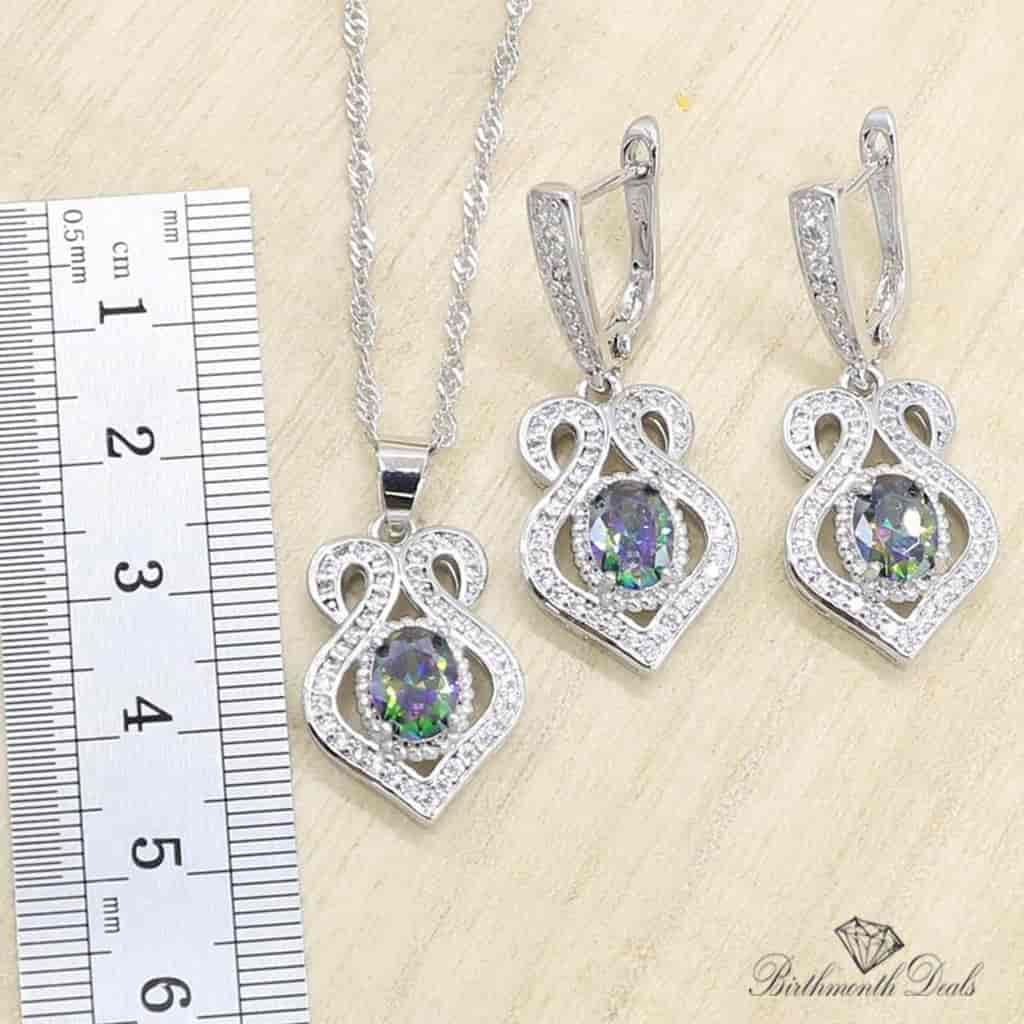 June Alexandrite Birthstone Jewelry Set - Birthmonth Deals