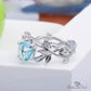 March Aquamarine Birthstone Ring - Birthmonth Deals