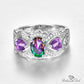June Alexandrite Birthstone Ring - Birthmonth Deals