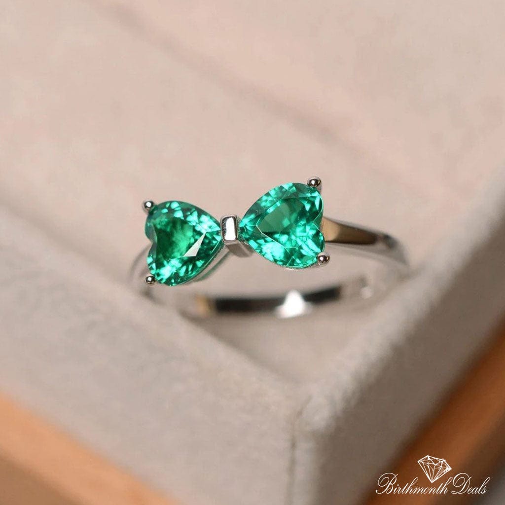 May Emerald Birthstone Ring - Birthmonth Deals