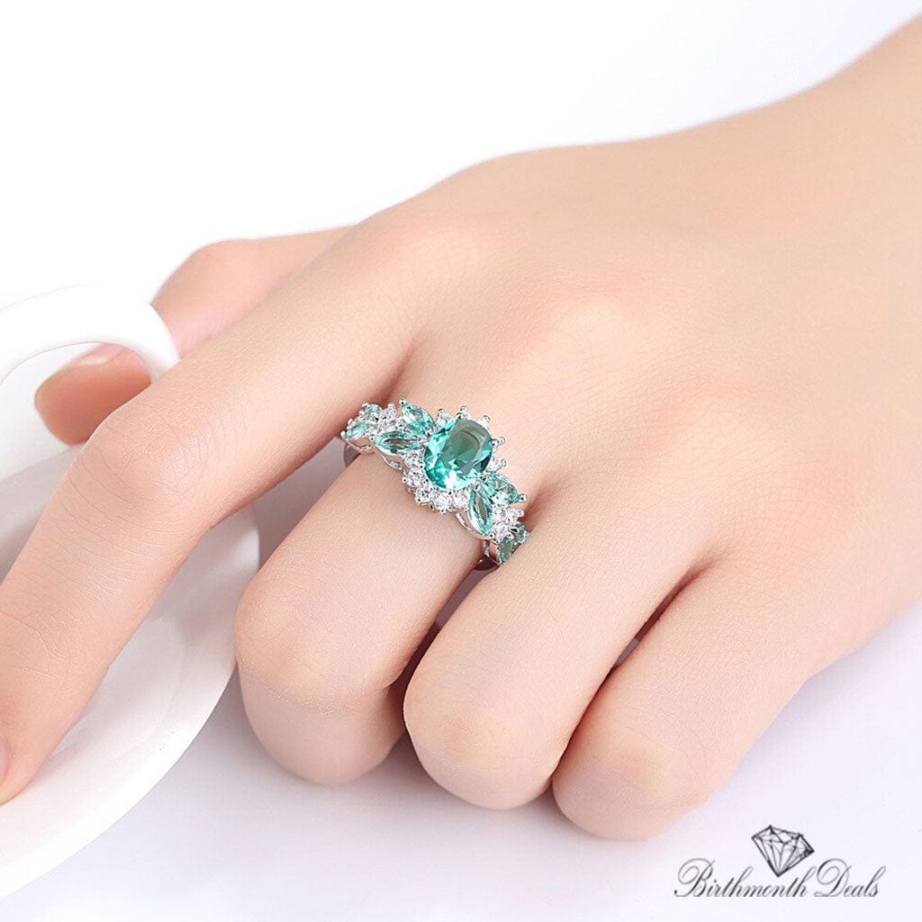 May Emerald Birthstone Ring - Birthmonth Deals