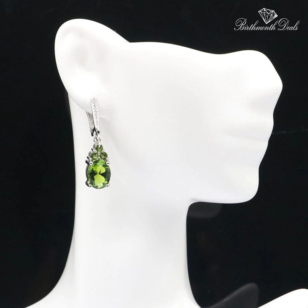 August Peridot Earrings - Birthmonth Deals