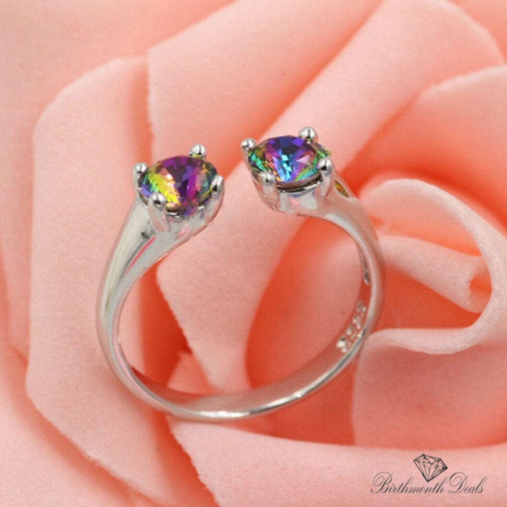 June Alexandrite Birthstone Ring - Birthmonth Deals