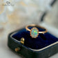 October Opal Birthstone Ring - Birthmonth Deals