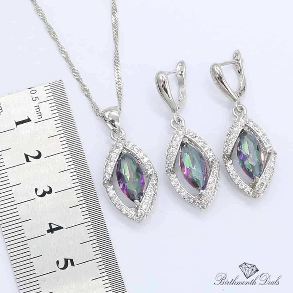 June Alexandrite Birthstone Jewelry Set - Birthmonth Deals