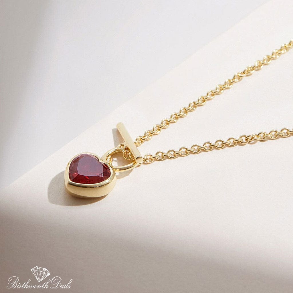 July Ruby Necklace - Birthmonth Deals