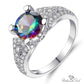 June Alexandrite Birthstone Ring - Birthmonth Deals