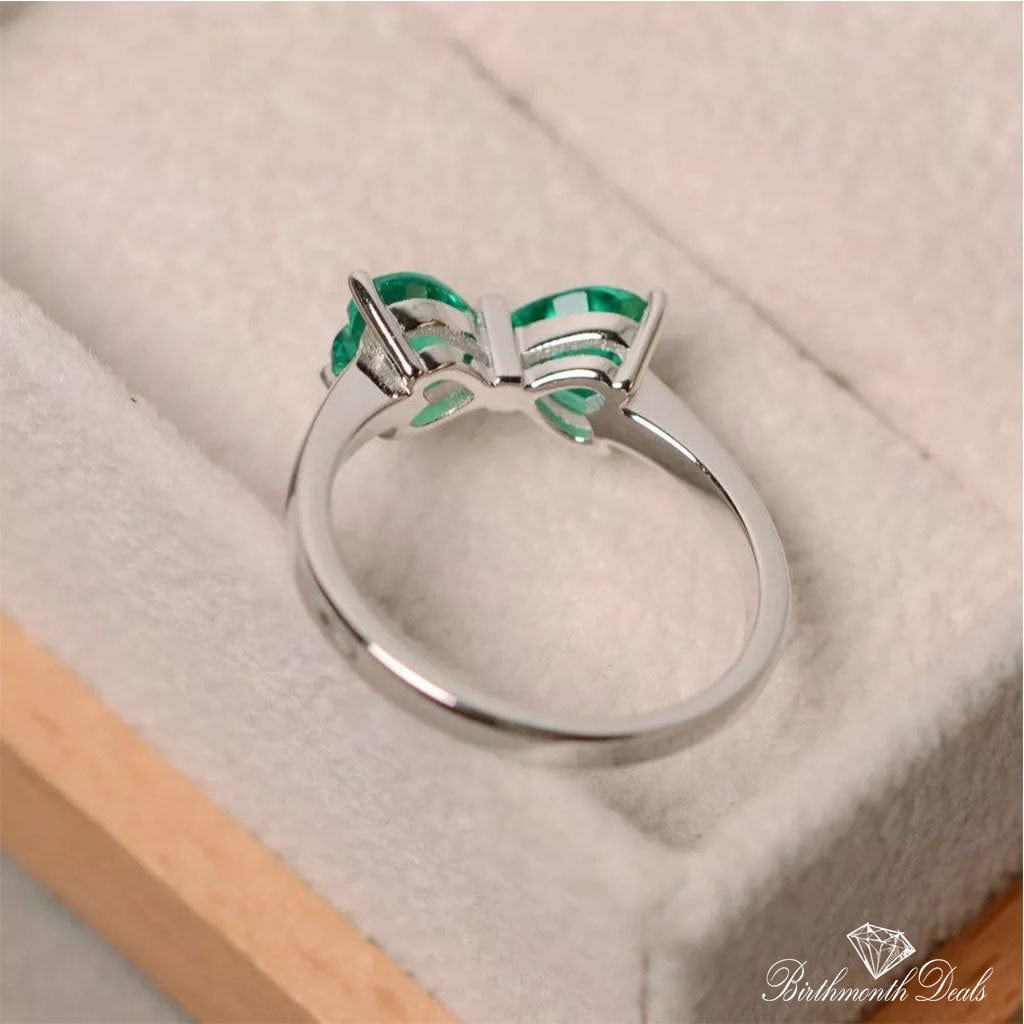 May Emerald Birthstone Ring - Birthmonth Deals