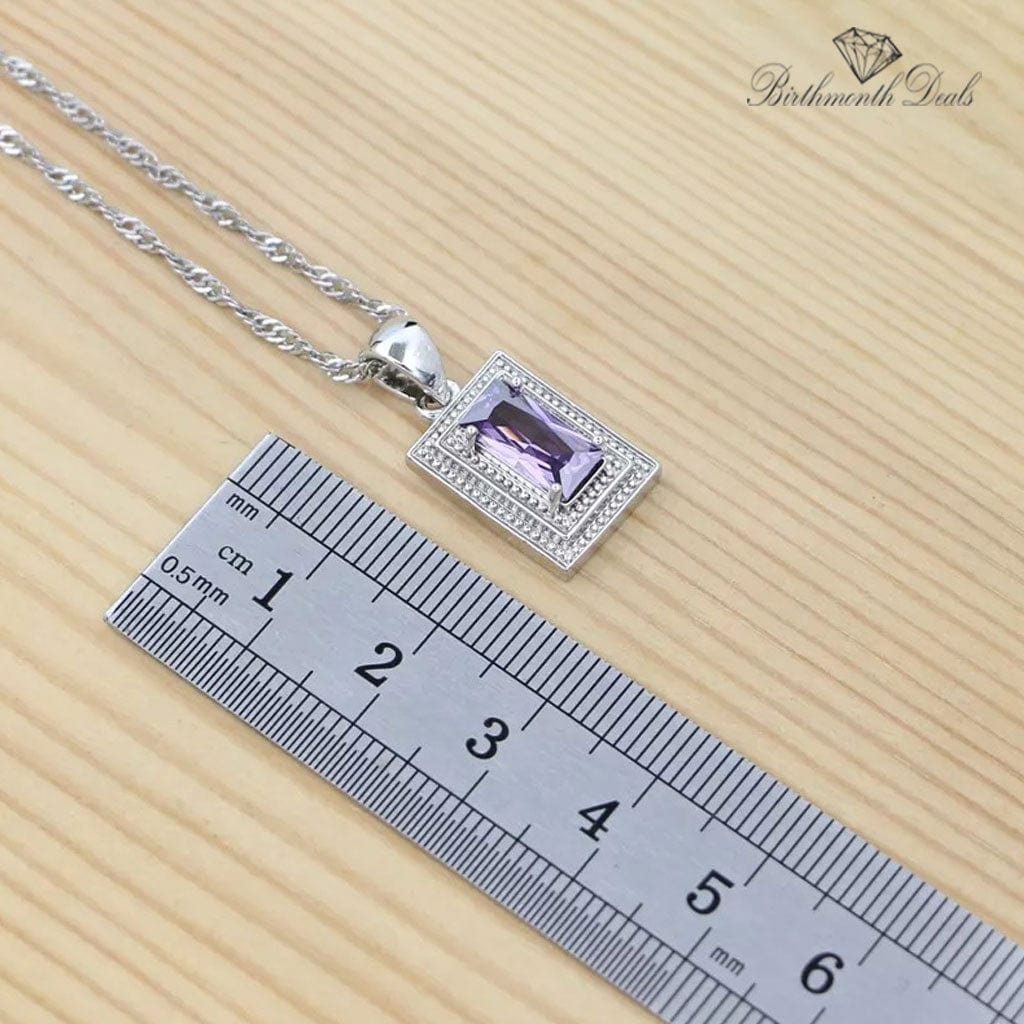 February Amethyst Birthstone Jewelry Set - Birthmonth Deals