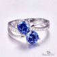 March Aquamarine Birthstone Ring - Birthmonth Deals