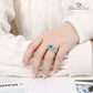 March Aquamarine Birthstone Ring - Birthmonth Deals