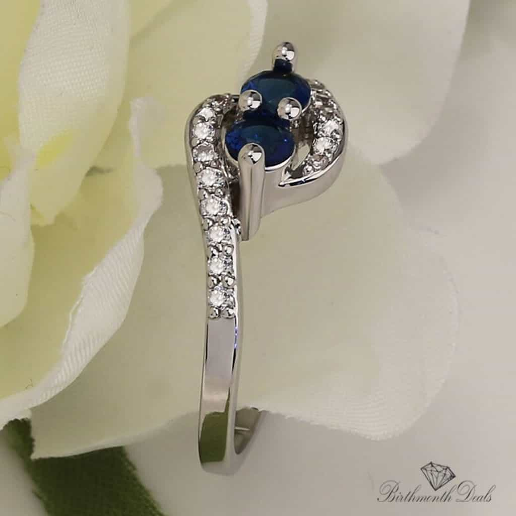 September Sapphire Birthstone Ring - Birthmonth Deals