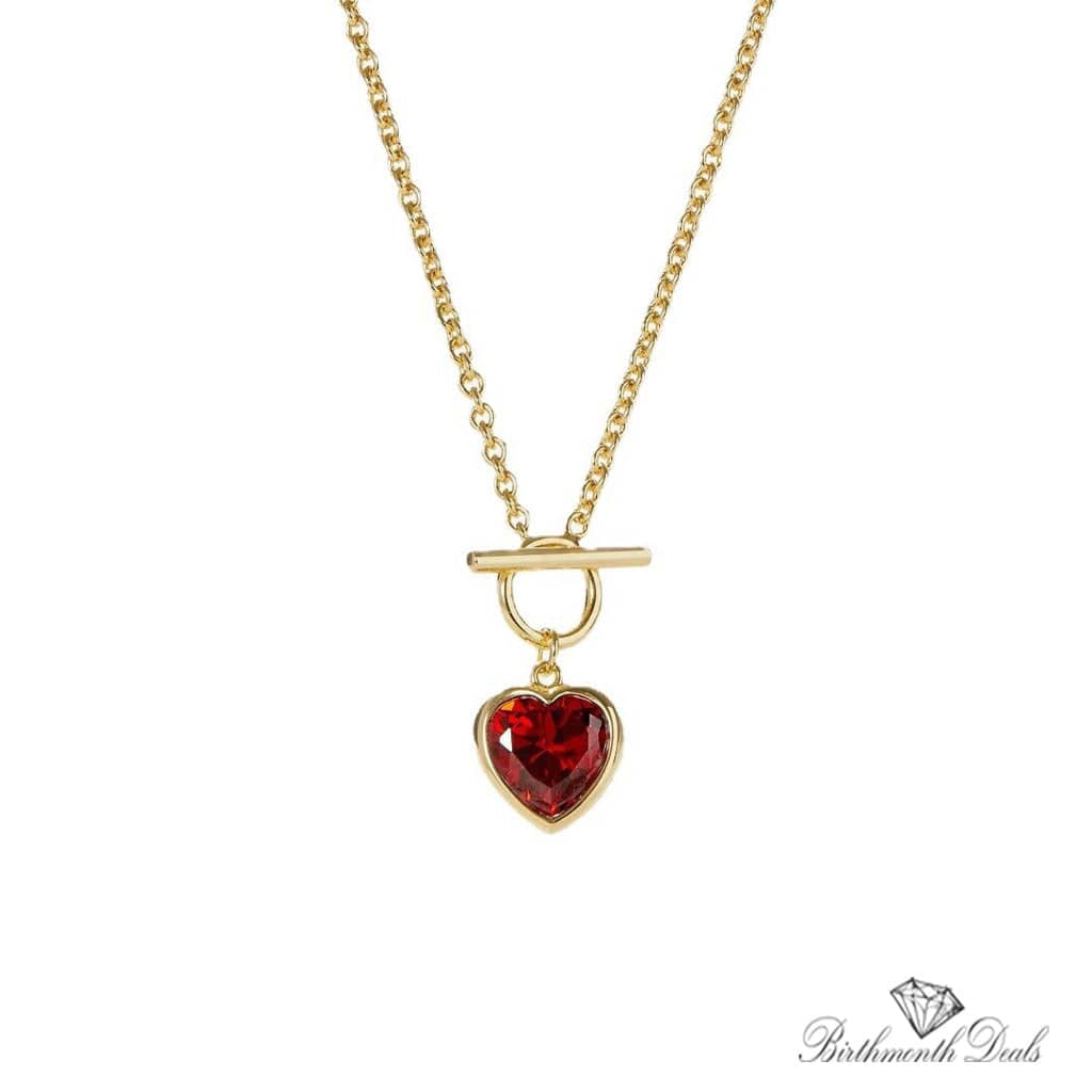 July Ruby Necklace - Birthmonth Deals