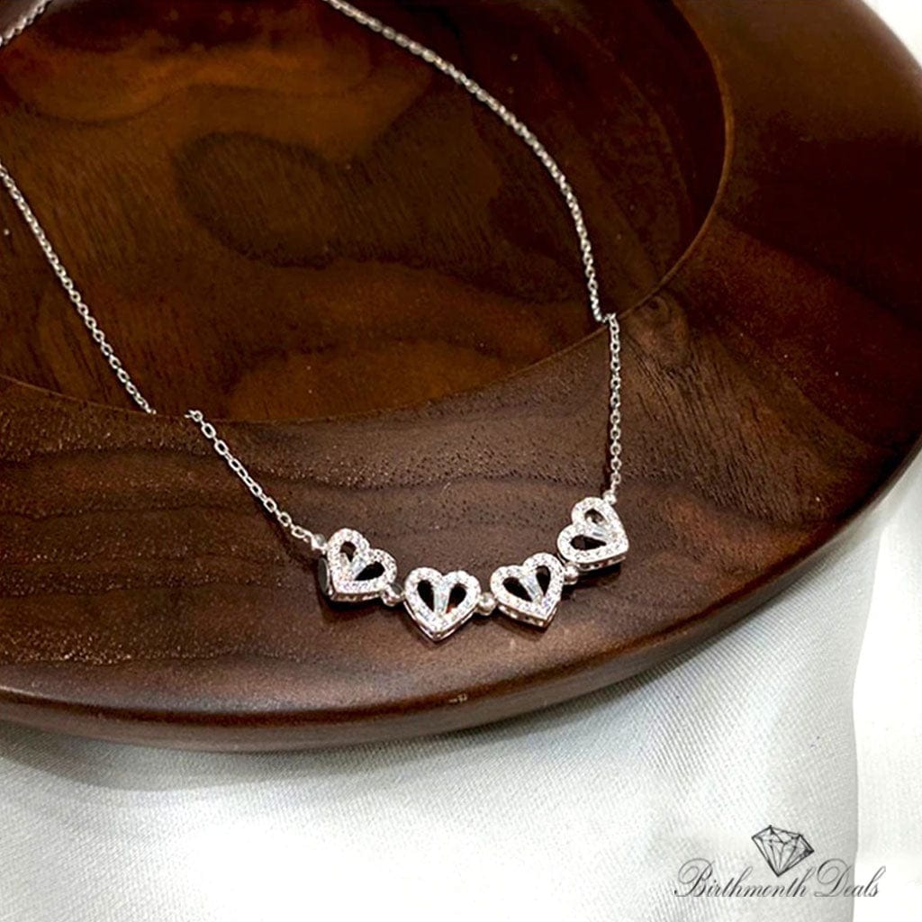 Mother Daughter Infinity Necklace - Birthmonth Deals