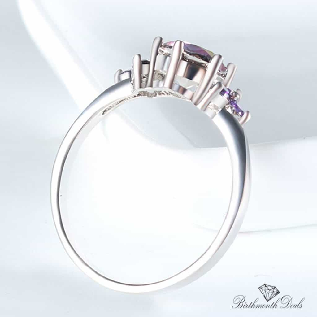 June Alexandrite Birthstone Ring - Birthmonth Deals