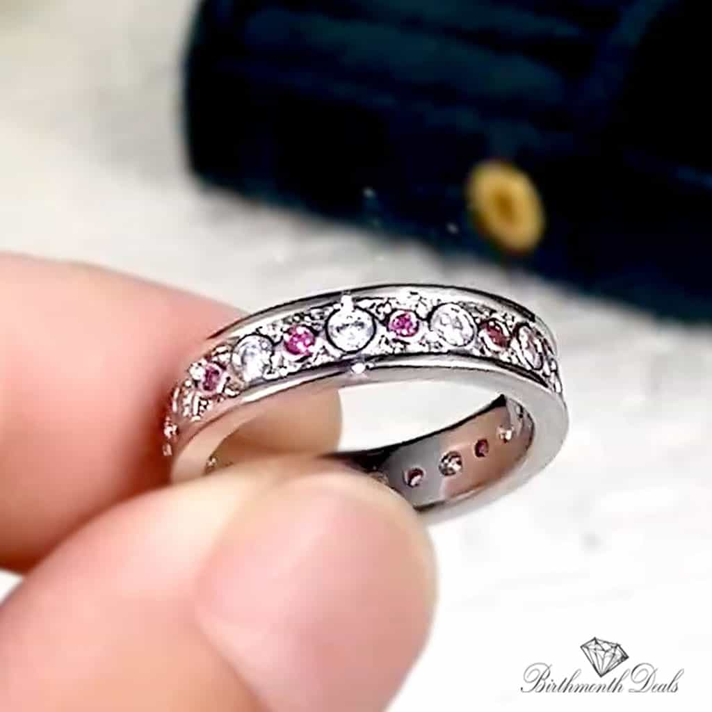 July Ruby Birthstone Ring - Birthmonth Deals