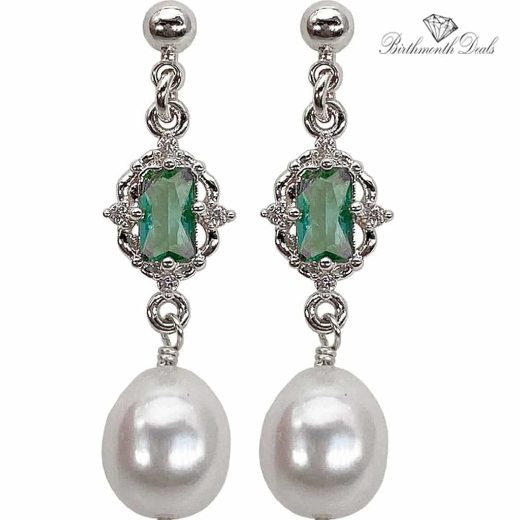 June Alexandrite Earrings - Birthmonth Deals