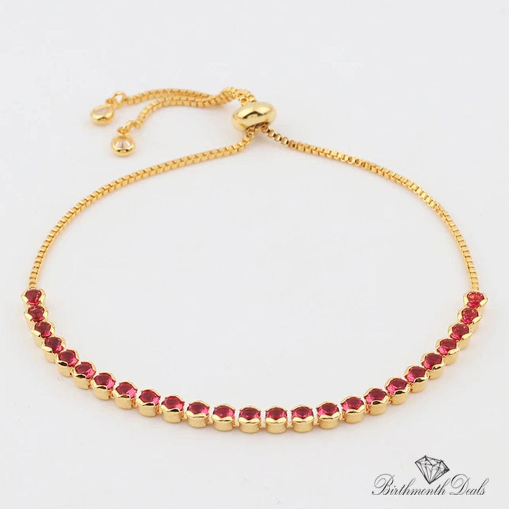 July Ruby Birthstone Jewelry Set - Birthmonth Deals