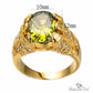 August Peridot Birthstone Ring - Birthmonth Deals