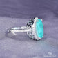 March Aquamarine Birthstone Ring - Birthmonth Deals