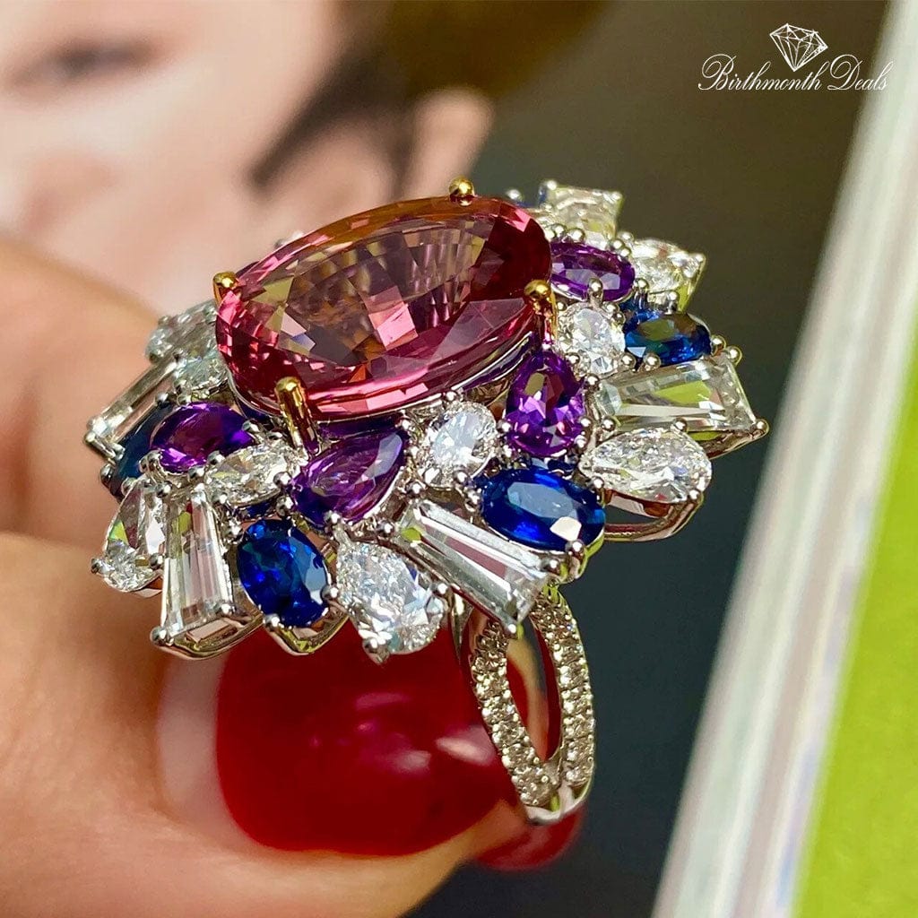July Ruby Birthstone Ring - Birthmonth Deals