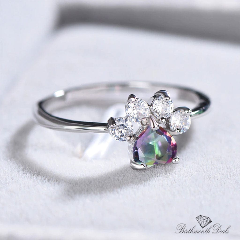 June Alexandrite Birthstone Ring - Birthmonth Deals