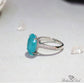March Aquamarine Birthstone Ring - Birthmonth Deals