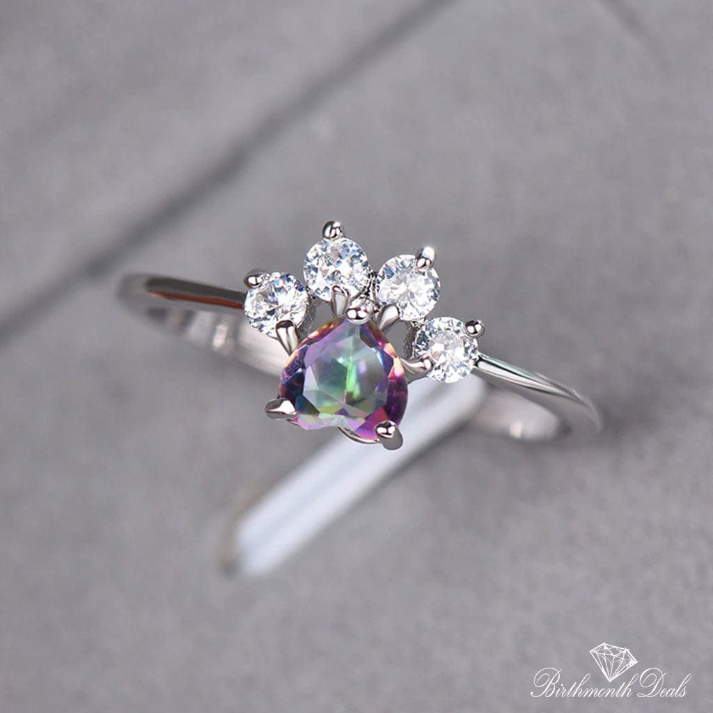 June Alexandrite Birthstone Ring - Birthmonth Deals