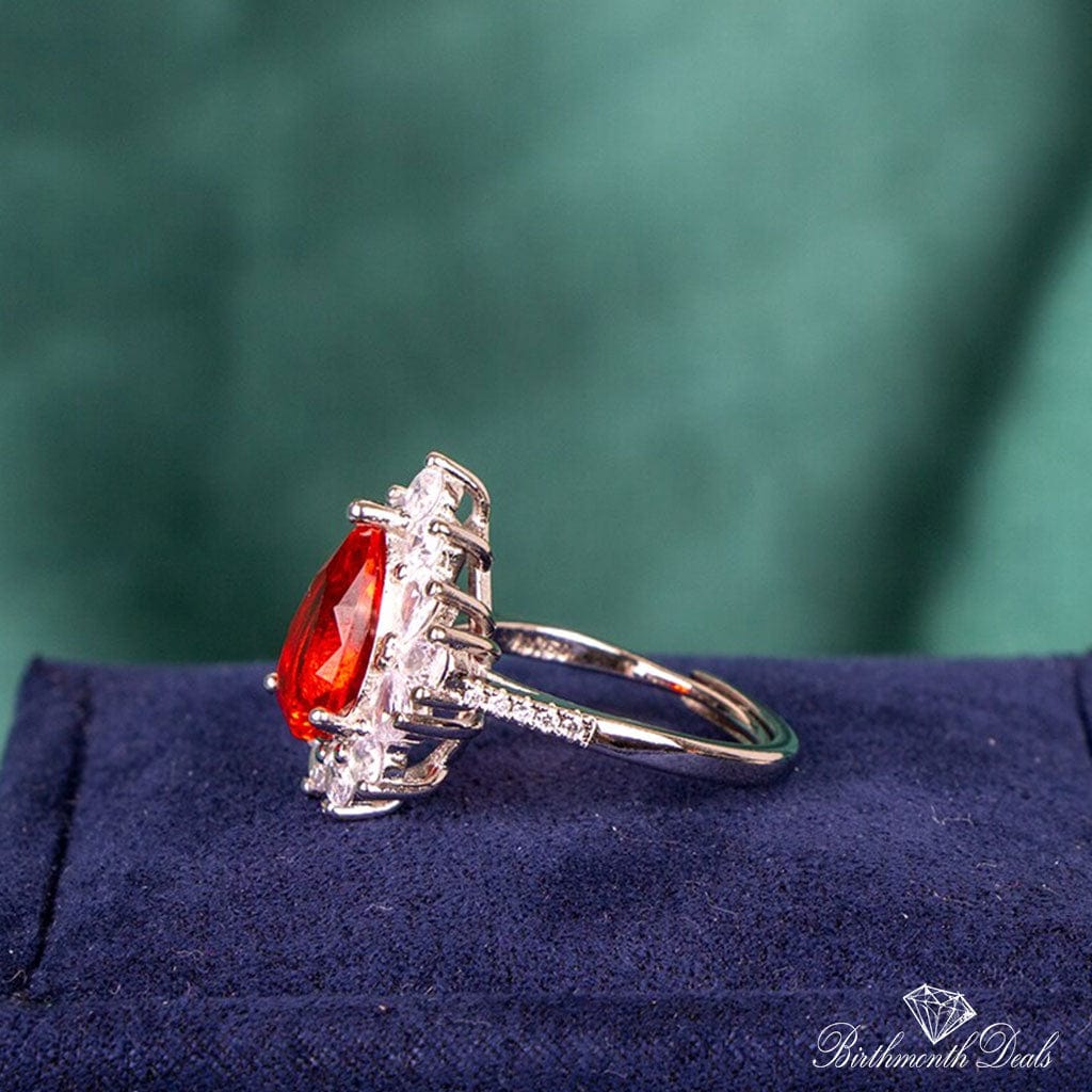 July Ruby Birthstone Ring - Birthmonth Deals