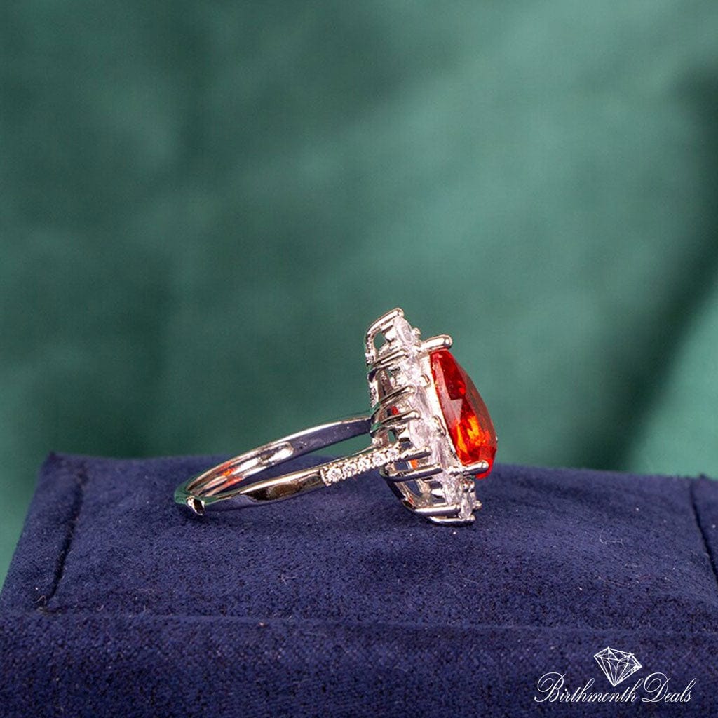 July Ruby Birthstone Ring - Birthmonth Deals