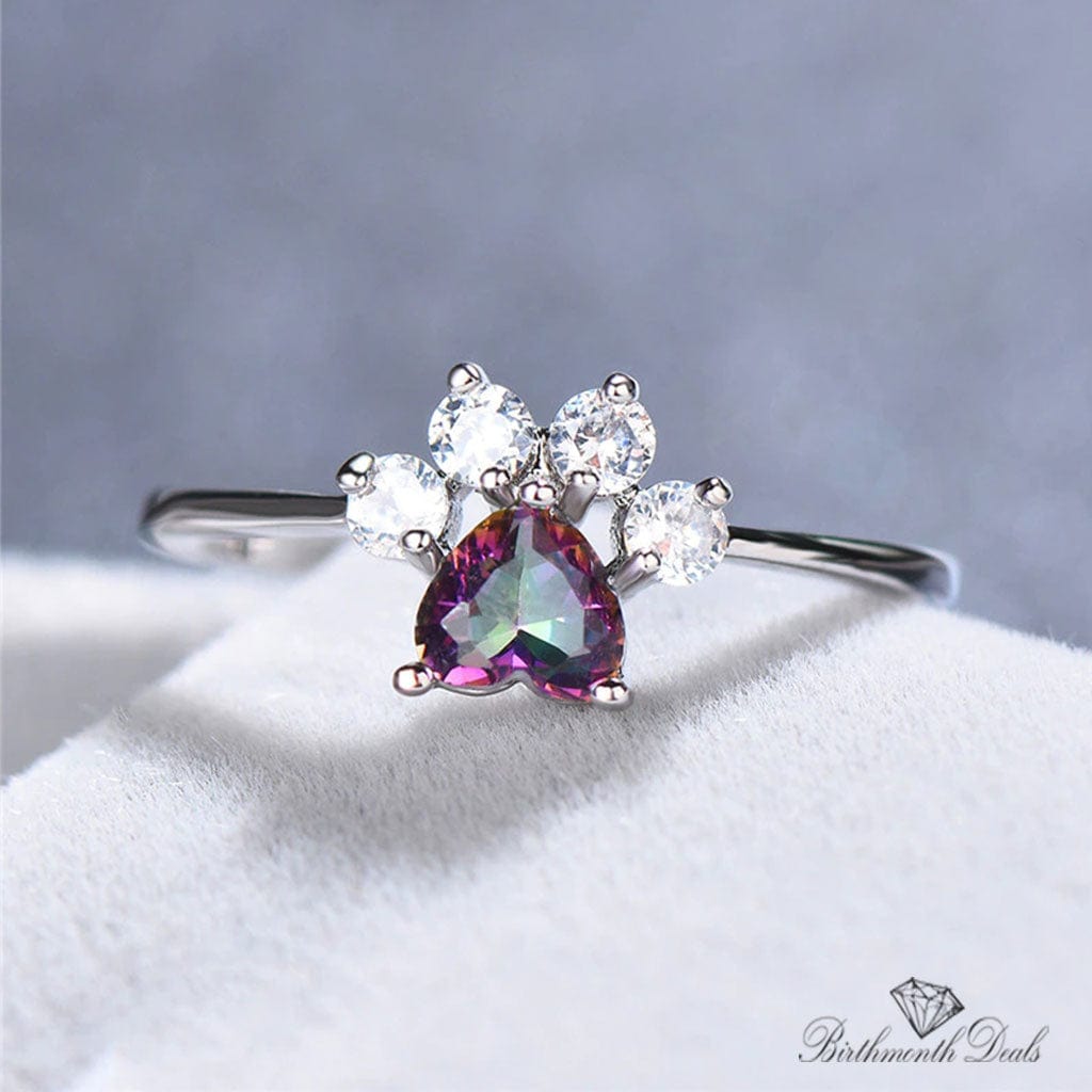 June Alexandrite Birthstone Ring - Birthmonth Deals