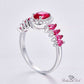 July Ruby Birthstone Ring - Birthmonth Deals