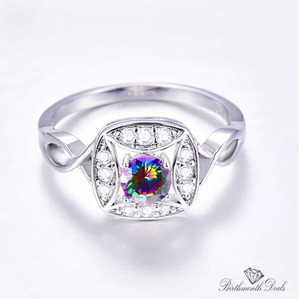 June Alexandrite Birthstone Ring - Birthmonth Deals