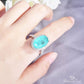 March Aquamarine Birthstone Ring - Birthmonth Deals