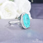 March Aquamarine Birthstone Ring - Birthmonth Deals