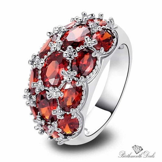 July Ruby Birthstone Ring - Birthmonth Deals