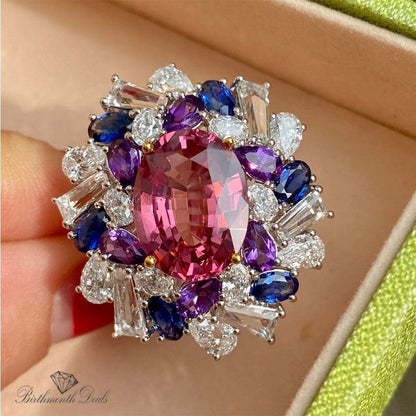 July Ruby Birthstone Ring - Birthmonth Deals